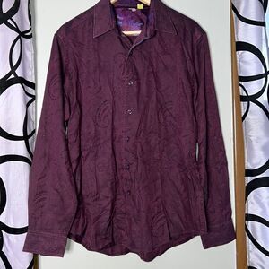 Robert Graham Men's Classic Fit Woven Shirt Medium